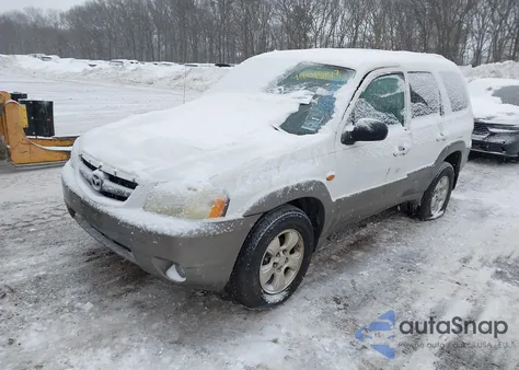 2004 Mazda Tribute Es V6 из США, поврежденный, VIN 4F2CZ96114KM03132